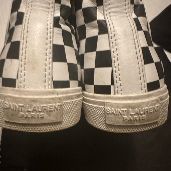 Saint Laurent distressed chucks - Picture 3 of 4